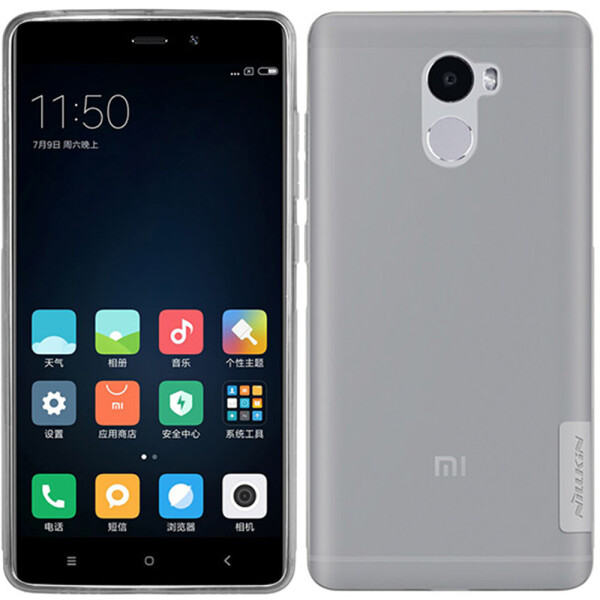 

Чехол NILLKIN Nature TPU для Xiaomi Redmi 4 Grey (14083)