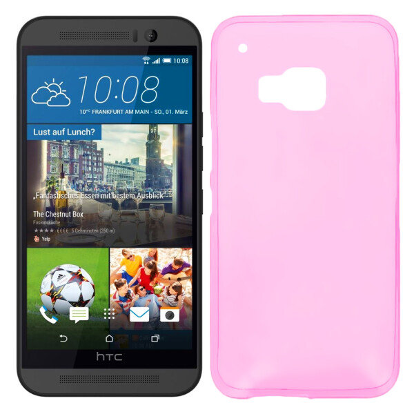 

Чехол Ultra Thin Silicone Remax 0.2 mm для HTC One (M9/M9s) Pink (12520)