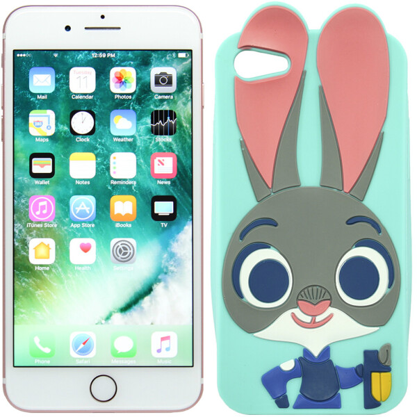 

Чехол силиконовый Зверополис Rabbit для iPhone 7 (13239)