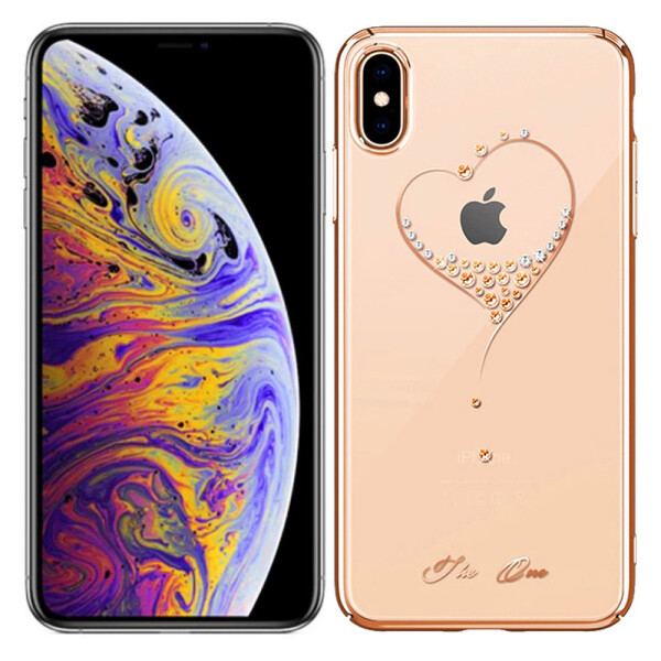 

Чехол Kingxbar Diamond Series для iPhone Xs Max Heart Gold (25279)