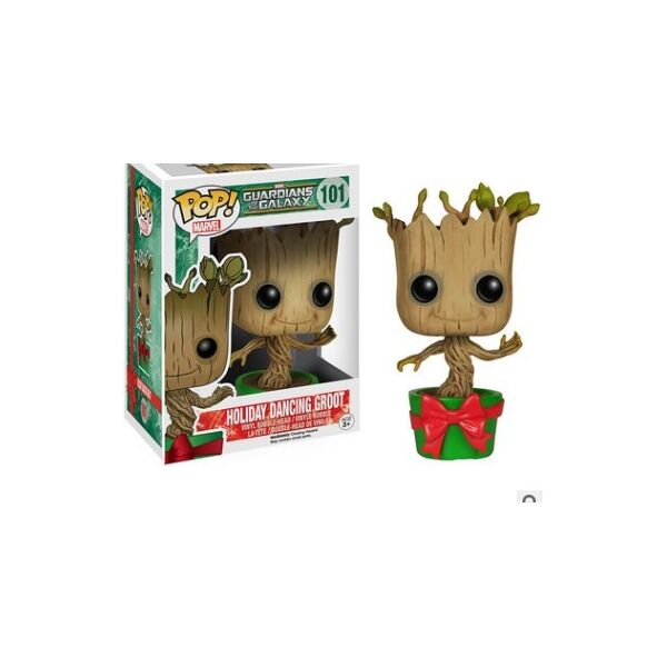 

Funko Pop Праздничные танцы Грут Стражи Галактики # 101 винил 10 см