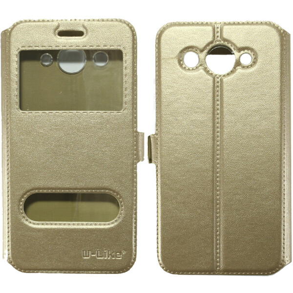 

Чехол книжка U-Like Simple для Huawei Y3 2017 Gold (21132)
