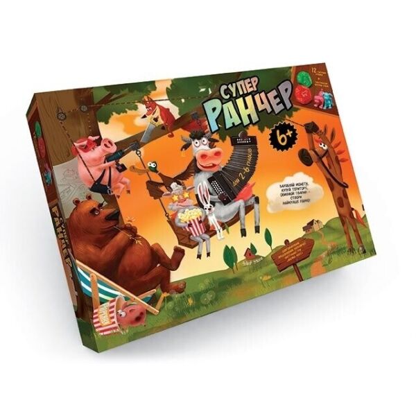

Игра настольная большая Супер ранчеро укр. 8357 G-SR-01-01U (2000901305936)