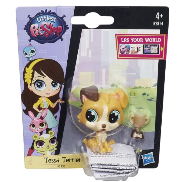 

Игрушка-фигурка Littlest pet shop Литл Пет Шоп Собачка щенок Tessa Terrier 5,5 см высококачественная пластмасса