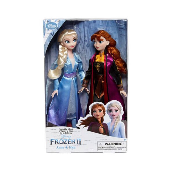 

Disney Frozen 2 Холодное сердце 2 куклы королева Анна и Эльза пара кукол 27 см