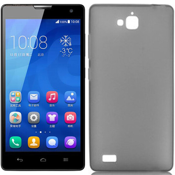 

Чехол Ultra Thin Silicone Remax 0.2 mm для Huawei Honor 3C Black (8464)