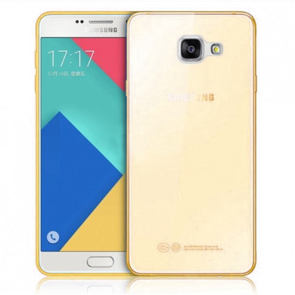 

Чехол Ultra Thin Silicone Remax 0.2 mm для Samsung A710 (A7-2016) Gold (7087)