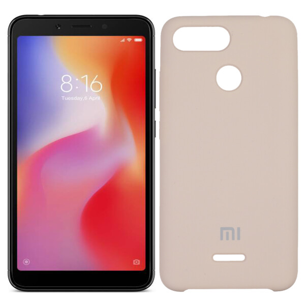 

Чехол для Xiaomi Redmi 6 Бежевый (25190)