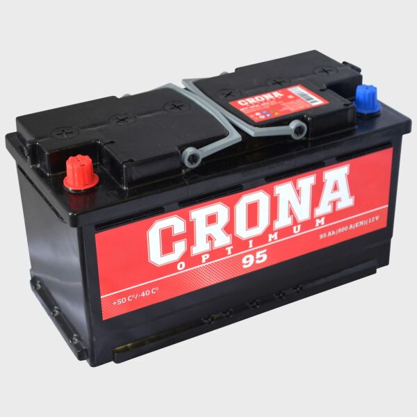 

Аккумулятор стартерный 6СТ-95 CRONA (+/-)