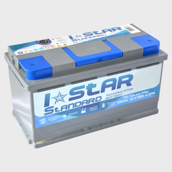 

Аккумулятор стартерный 6СТ-100 I STAR Standard (-/+)