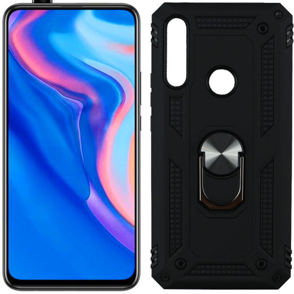 

Чехол Serge Ring под магнитный держатель для Huawei P Smart Z Black (27076)