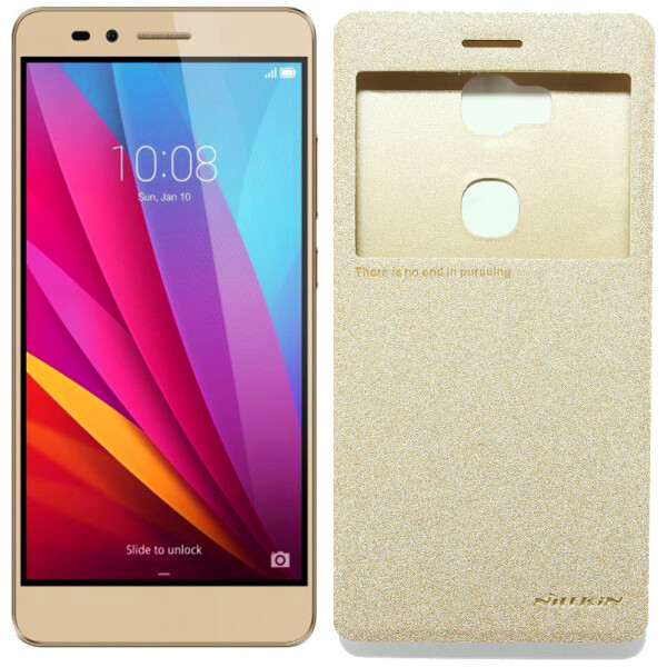 

Чехол NILLKIN Sparkle series для Huawei Honor 5X/GR5 Gold (10304)