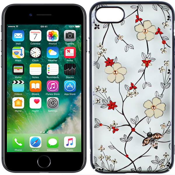 

Чехол Cavaro Flora Series для iPhone 7/8 Flower Black (23909)