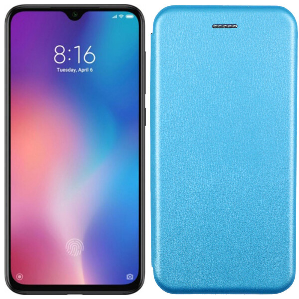 

Чехол книжка U-Like Best для Xiaomi Mi9 SE Cyan (26133)