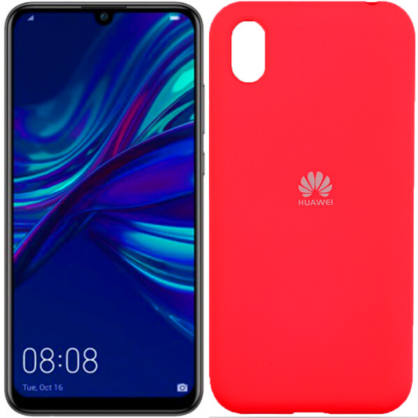 

Чехол силиконовый оригинальный для Huawei Y5 2019 Малиновый FULL (26540)