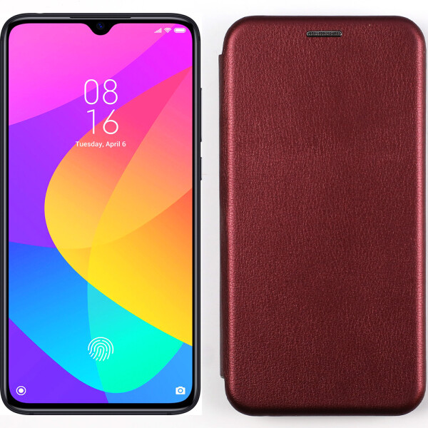 

Чехол книжка U-Like Best для Xiaomi Mi9 Lite Marsala (28032)