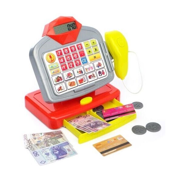 

Игрушечная касса на батарейках ZYB-B2850-2 (2000903897385)