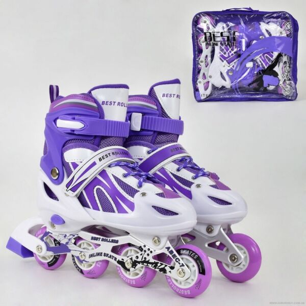 

Роликовые коньки раздвижные Best Rollers 2001 30-33 Фиолетовый