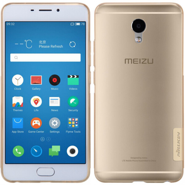

Чехол NILLKIN Nature TPU для Meizu M3e Gold (14635)