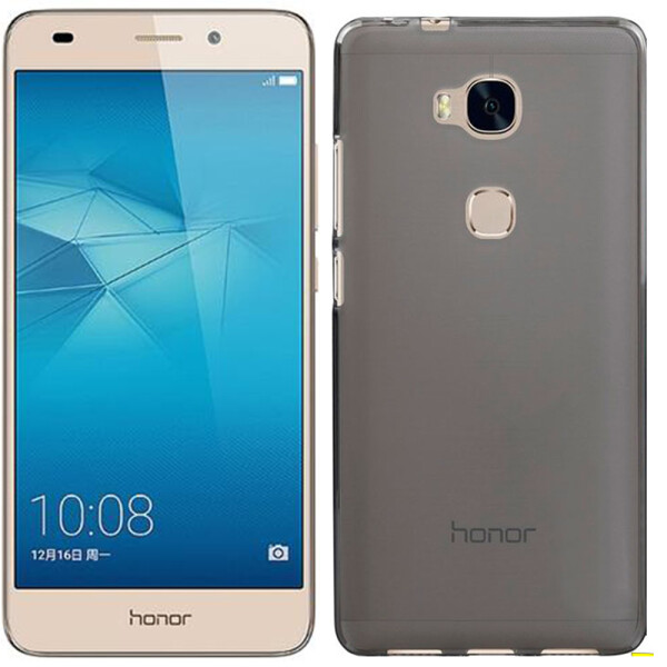 

Чехол Ultra Thin Silicone Remax 0.2 mm для Huawei Honor 5x Black (6631)