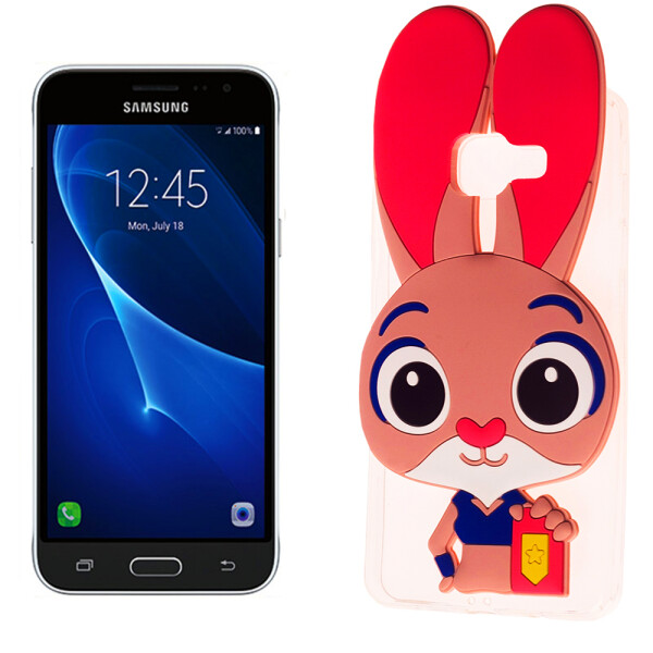

Чехол силиконовый Зверополис Rabbit для Samsung A320 (A3-2017) (15915)
