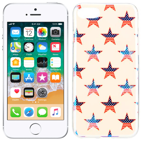 

Чехол Remax Light Series для iPhone 5 USA Star (16292)