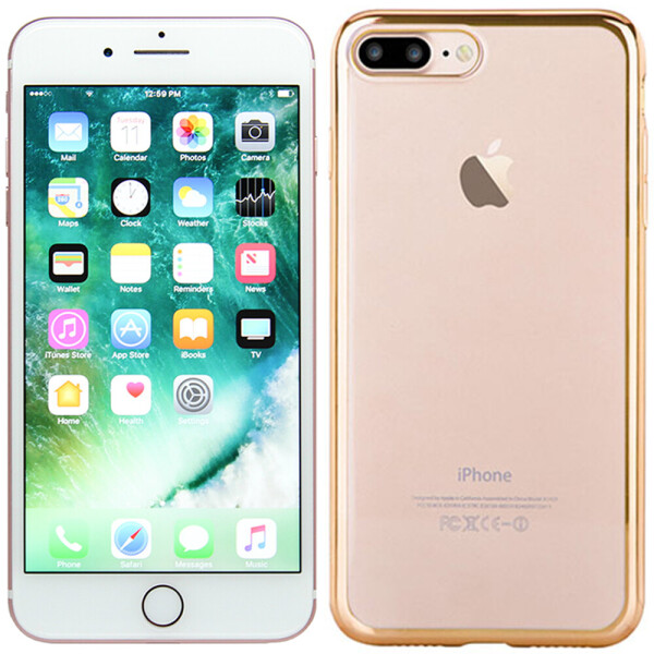

Чехол Devia Glitter Soft Case для iPhone 7 Plus/8 Plus Champagne Gold (19532)
