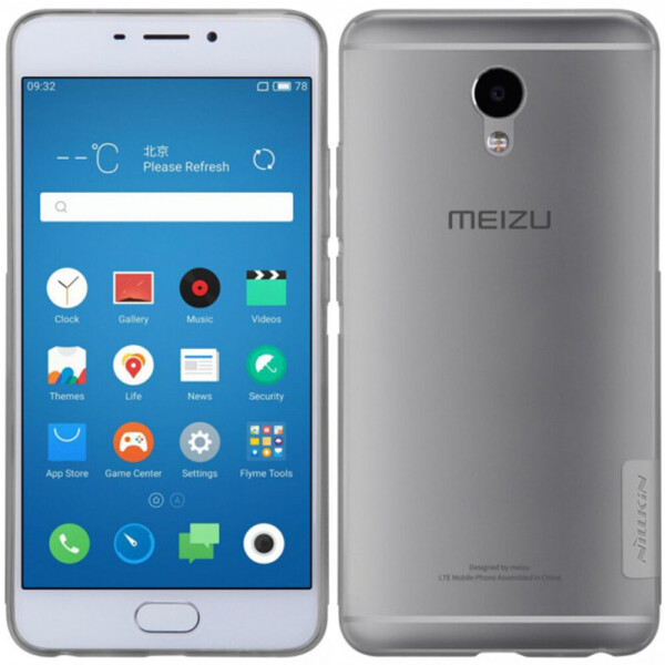 

Чехол NILLKIN Nature TPU для Meizu M3e Grey (14636)