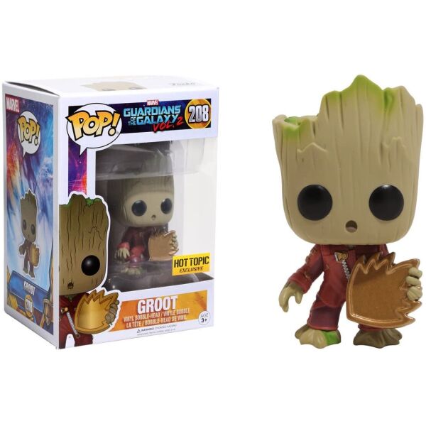 

Фигура Funko POP! Groot Эксклюзивная виниловая фигурка Стражи Галактики 10 см