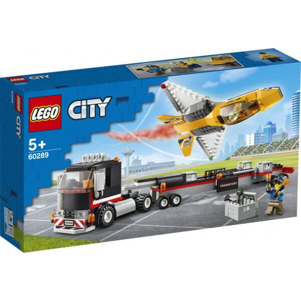 

Конструктор LEGO Транспортер каскадёрского самолета 60289 (5702016889741)