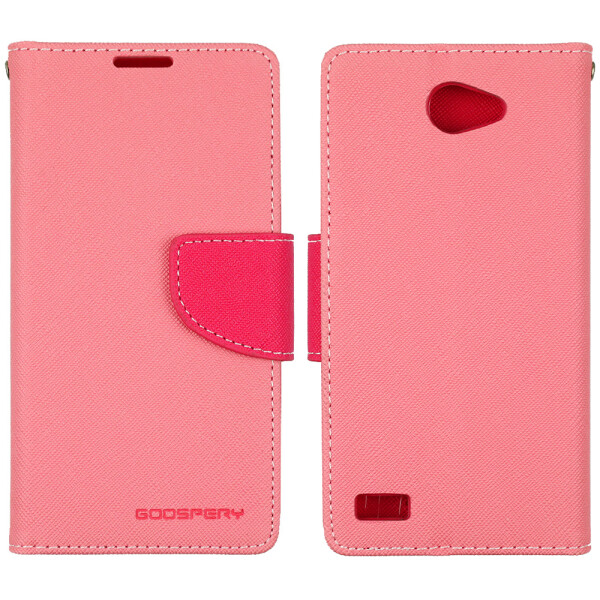 

Чехол книжка Goospery для LG Max/X155 Pink (11695)