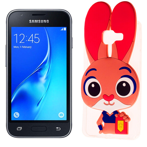 

Чехол силиконовый Зверополис Rabbit для Samsung J105 (J1 Mini) (8439)