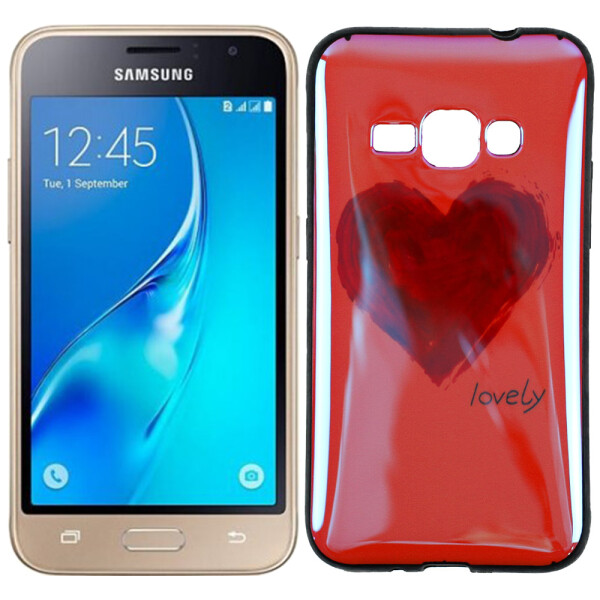 

Чехол U-Like Picture series для Samsung J120 Heart Pink (21673)