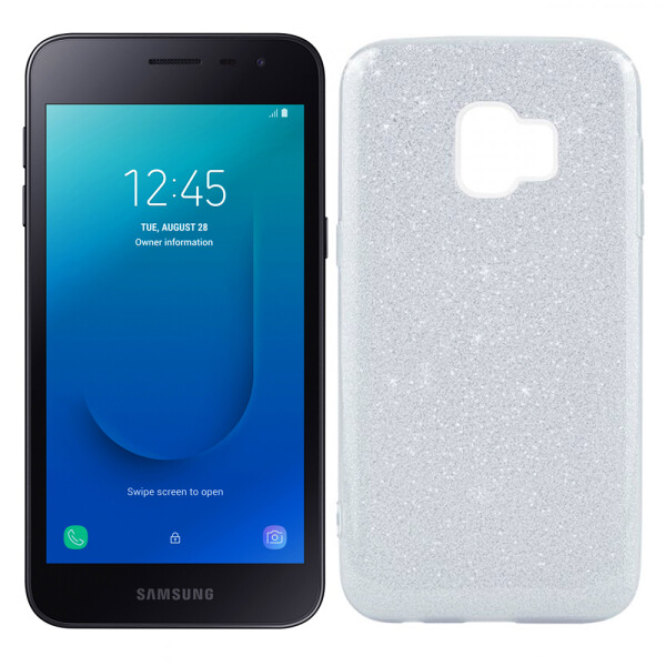 

Чехол Silicone 3in1 Блёстки для Samsung J260 Galaxy J2 Core 2018 White (25408)