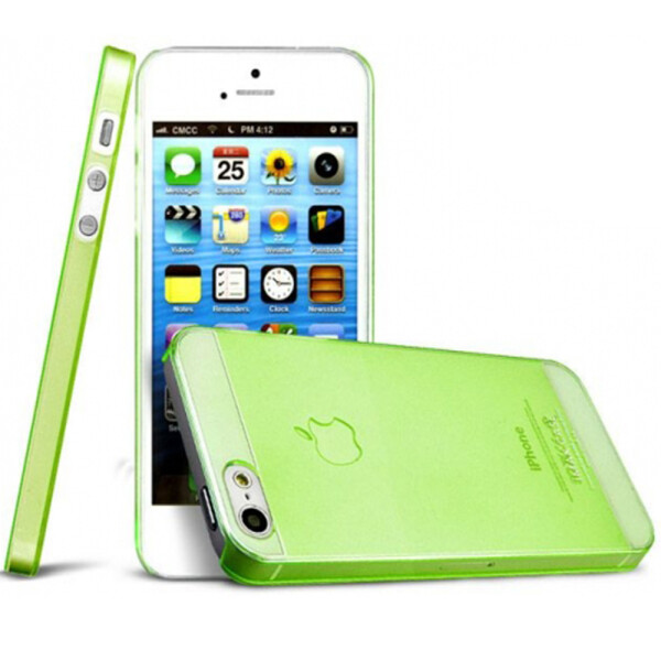 

Накладка пластиковая IMAK 0,7 mm Color series для Apple iPhone 5/5S/SE (Лайм) (9320)