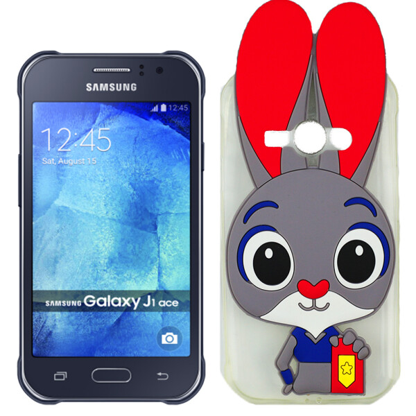 

Чехол силиконовый Зверополис Rabbit для Samsung J110 (J1 Ace) (14102)