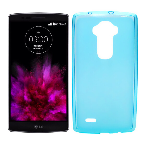 

Чехол силиконовый оригинальный для LG G Flex 2/H955/H950 Blue (12991)