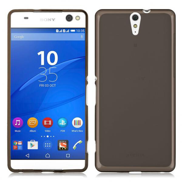 

Чехол силиконовый оригинальный для Sony Xperia C5 Black (4390)