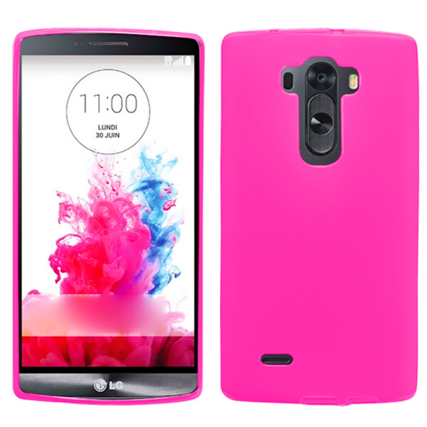 

Чехол силиконовый оригинальный для LG G Flex 2/H955/H950 Pink (12992)