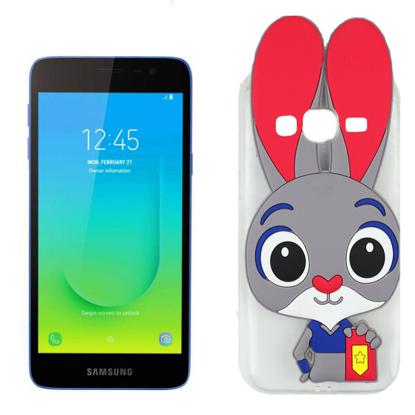 

Чехол силиконовый Зверополис Rabbit для Samsung J200 (J2) (13242)