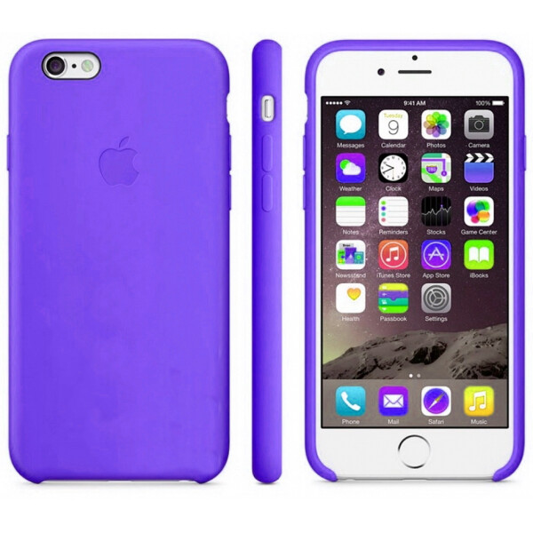 

Чехол силиконовый оригинальный для iPhone 6/6s Лаванда (17166)