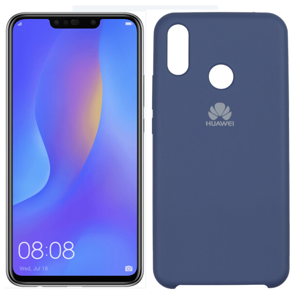 

Чехол для Huawei P Smart Plus Синий (25163)
