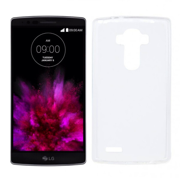 

Чехол силиконовый оригинальный для LG G Flex 2/H955/H950 White (12463)