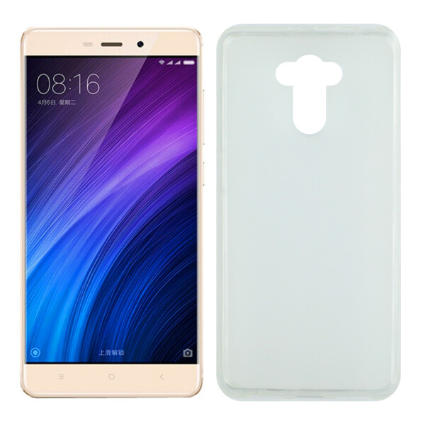 

Чехол силиконовый оригинальный для Xiaomi Redmi 4/4 Prime White (13385)