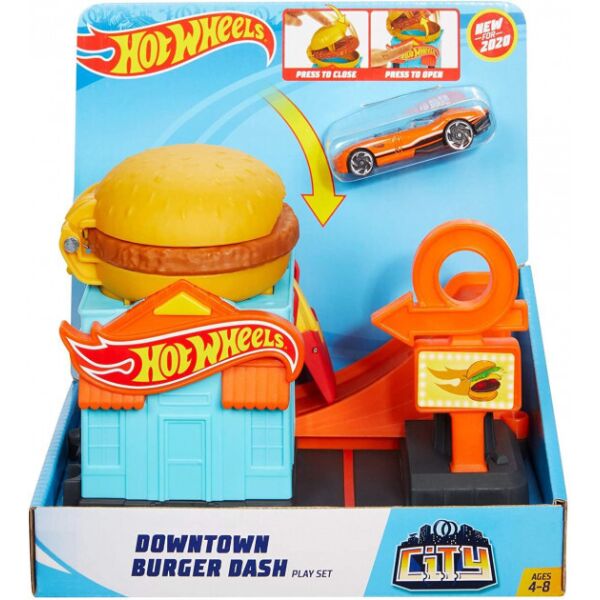 

Ігровий набір Пригоди у бургерній Hot Wheels GJK73 (887961813319)