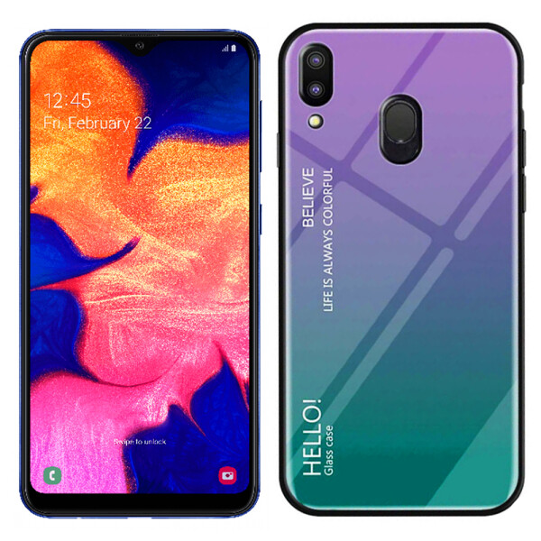 

Чехол TPU Gradient HELLO Glass для Samsung A405 Galaxy A40 Голубой (26887)
