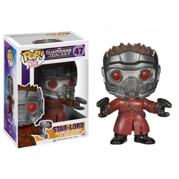 

Funko POP Фигурка Звёздный лорд в шлеме Star Load 10 см фигурка в коробке