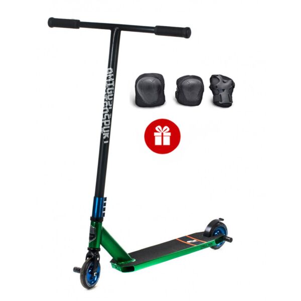 

Самокат трюковый Explore Amigo Street Super OX зеленый+ КОМПЛЕКТ ЗАЩИТЫ В ПОДАРОК!
