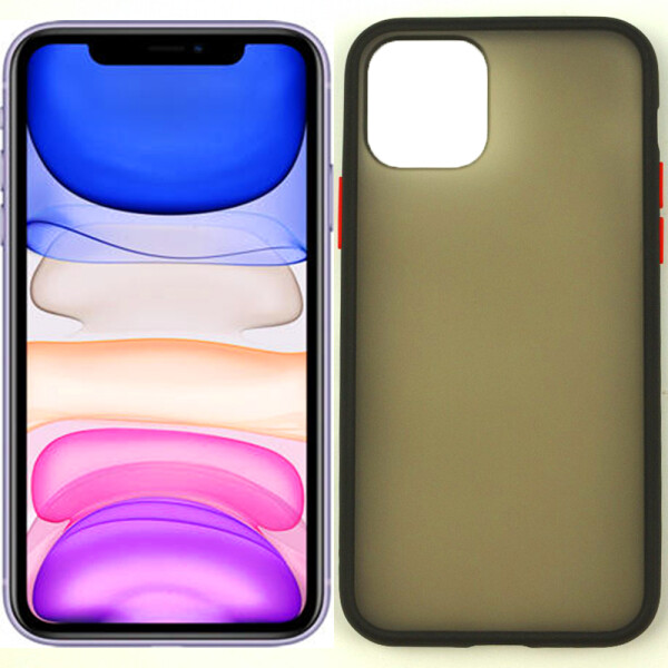 

Чехол MATT CASE iPhone 11 Black (28541)