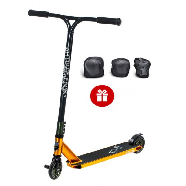 

Самокат трюковый Explore Stunt Deluxe OX золотой+ КОМПЛЕКТ ЗАЩИТЫ В ПОДАРОК!